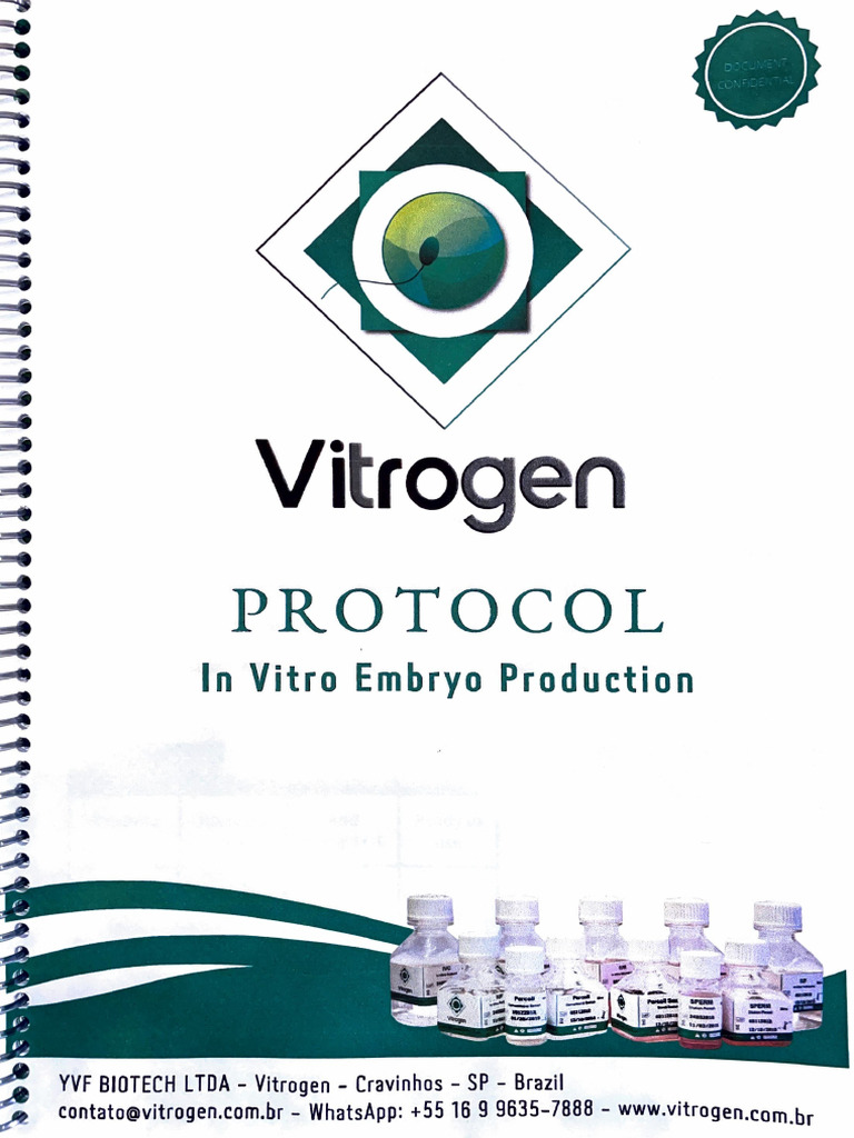 In Vitro Embryo Production Protocol | PDF | In Vitro Fertilisation ...