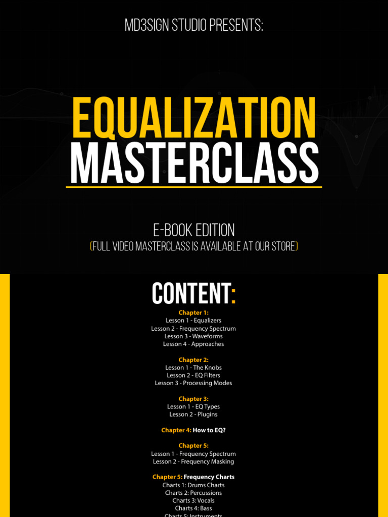 Equalization Masterclass E-Book Guide | PDF | Computer Engineering ...