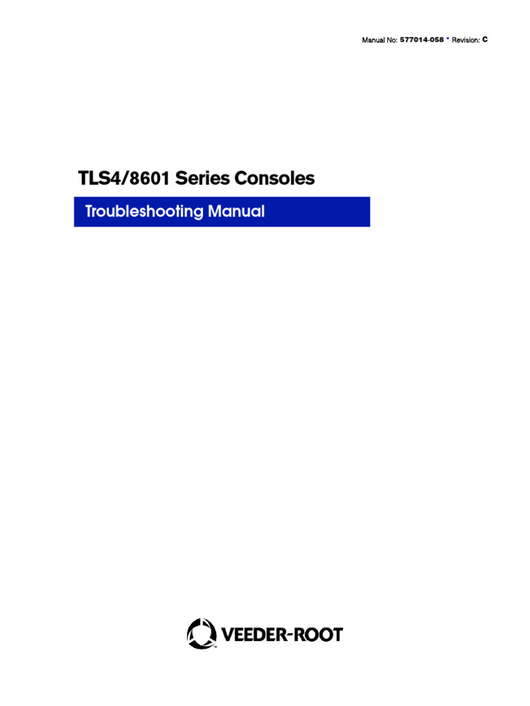 TLS4/8601 Console Troubleshooting Guide | PDF | Booting | Power Supply
