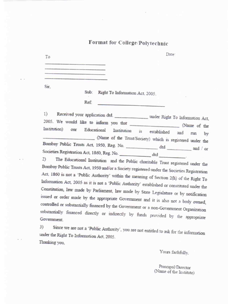 Reply Format | PDF