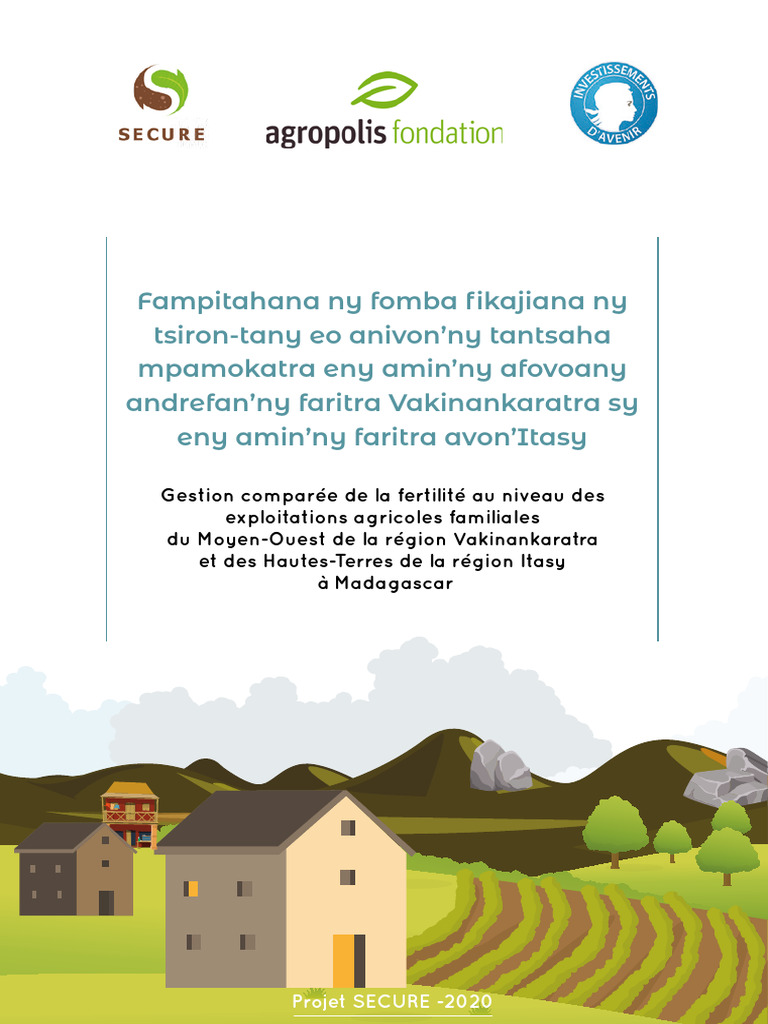 Gestion de la fertilité à Madagascar | PDF | Agriculture