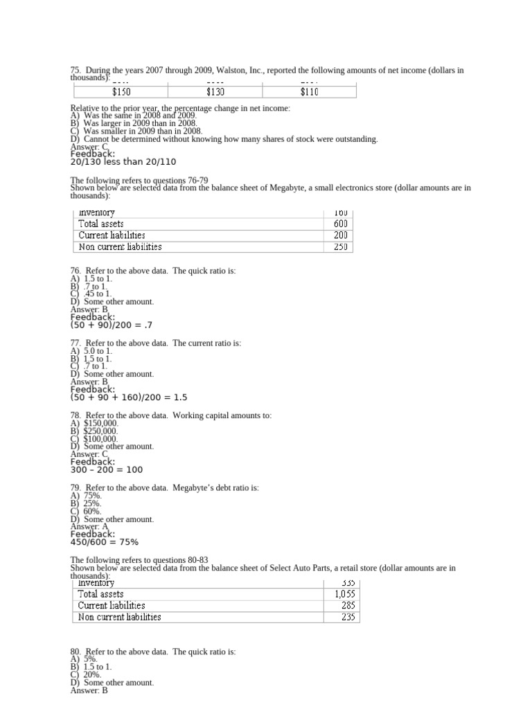 Financial Ratios and Performance Analysis | PDF | Dividend | Equity ...