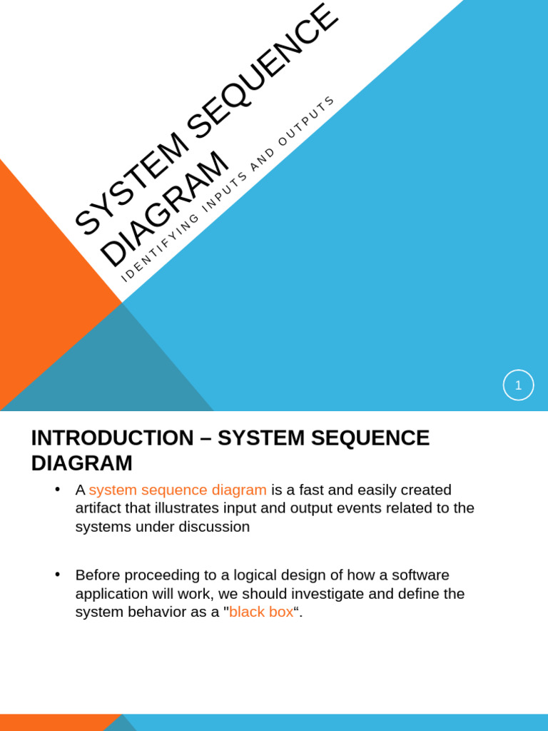 System Sequence Diagram Overview | PDF | Use Case | System