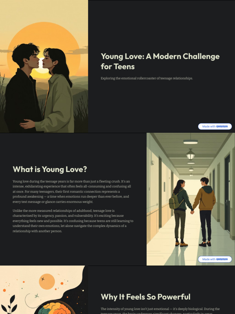 Navigating Teenage Relationships | PDF | Love | Adolescence