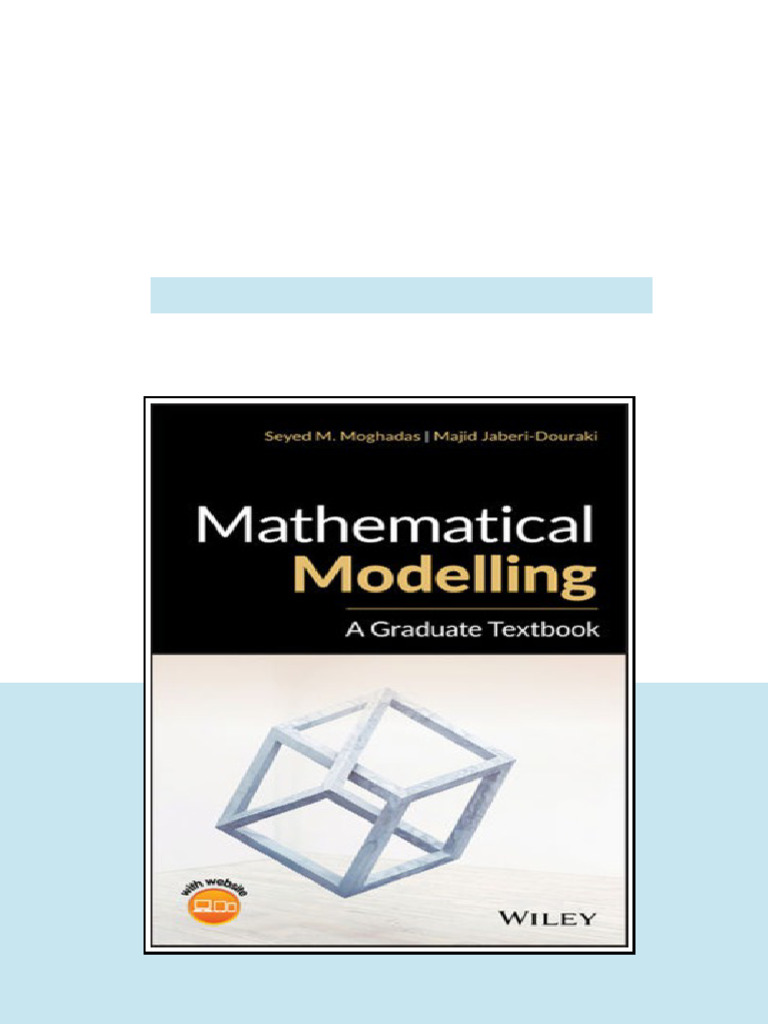 Mathematical Modelling A Graduate Course Jaberidouraki Majid Moghadas ...