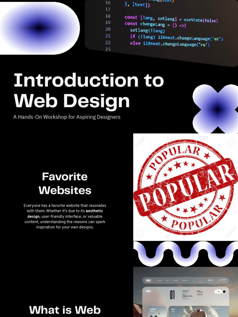 Web Design Workshop for Beginners | PDF | Web Design | World Wide Web