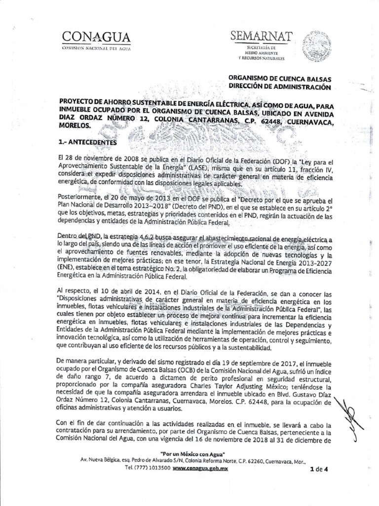 20. Proyecto Ahorro Sustentable de Agua y Energia_0001 (1) | PDF