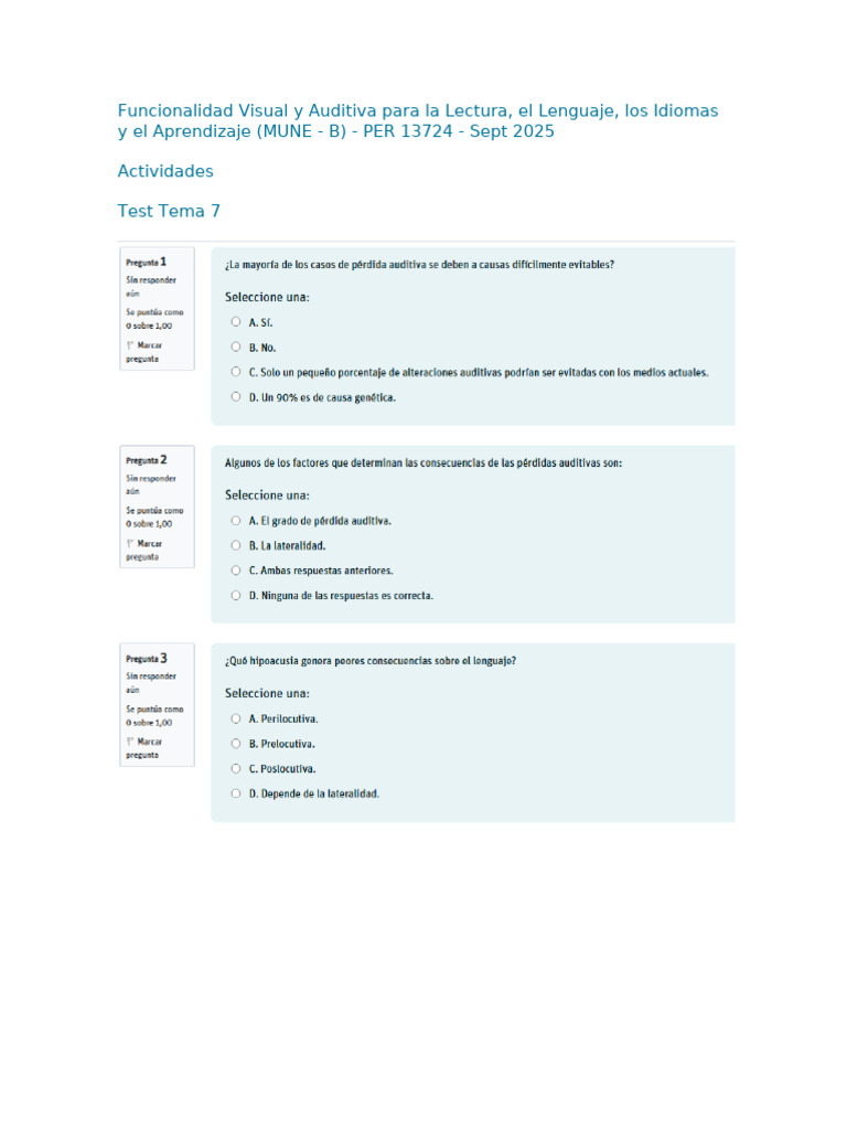 Test Tema 7 | PDF