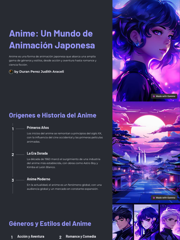 Anime Un Mundo de Animacion Japonesa | PDF | Anime