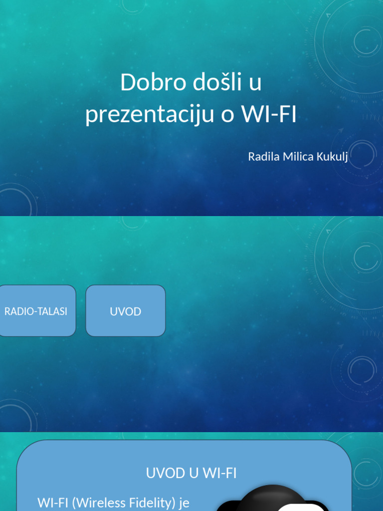 Wi Fi | PDF