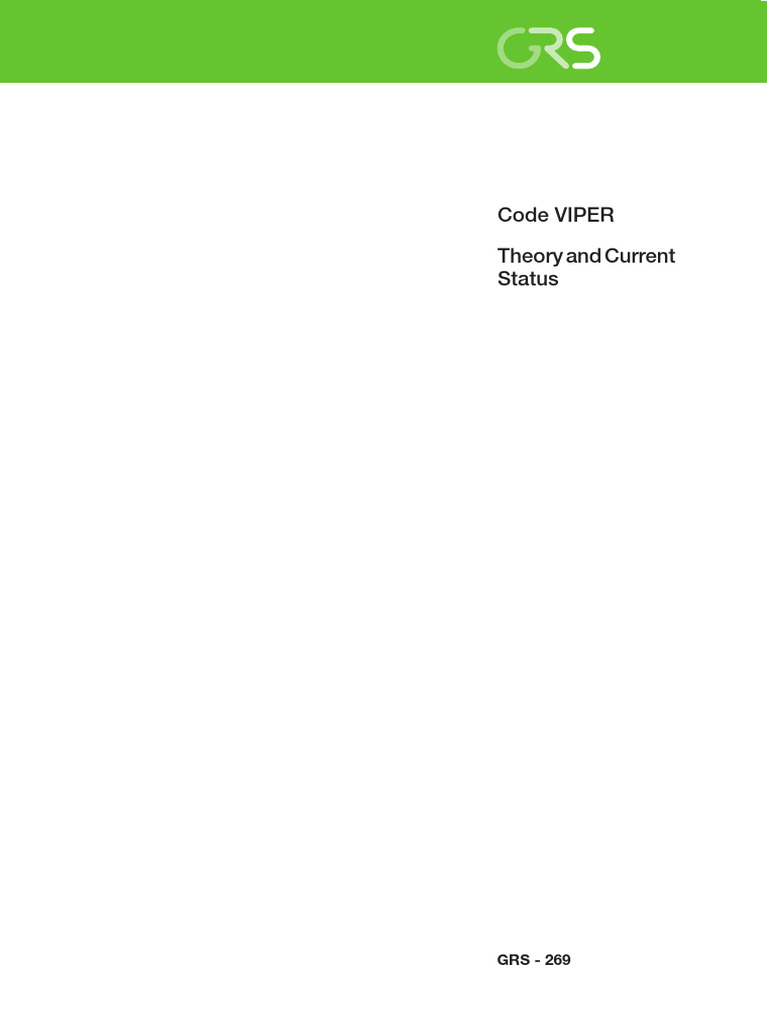 VIPER Code: Bentonite Re-saturation Analysis | PDF | Diffusion | Humidity