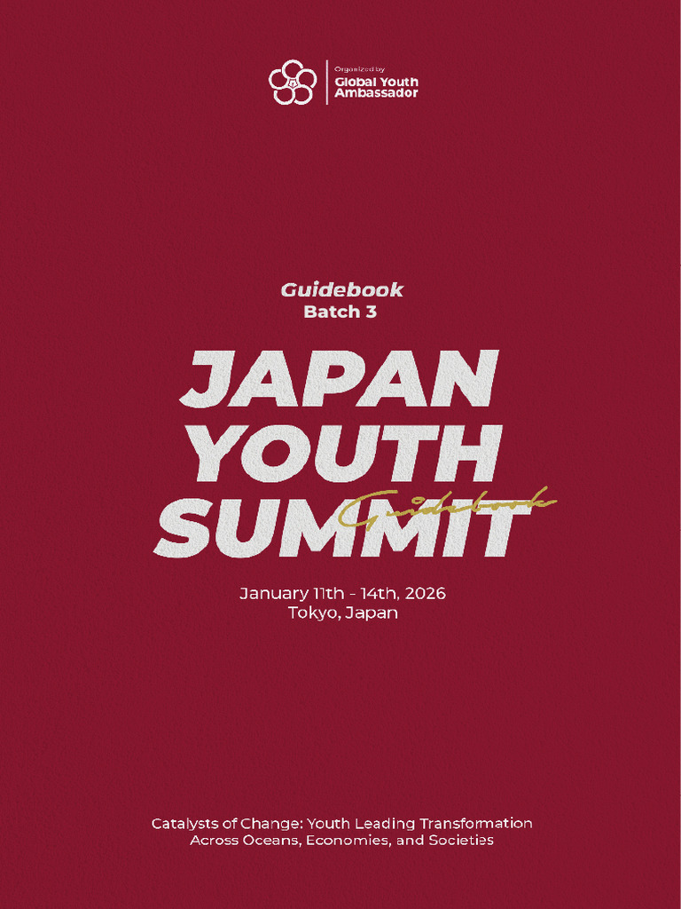 Guidebook Jys 5 Batch 3 | PDF | Sustainability | Volunteering