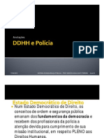 Anotações - DDHH e Polícia