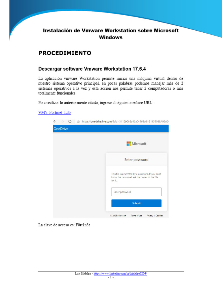 Instalar y Configurar VMware 17.6.4 | PDF | V Mware | Controlador de ...