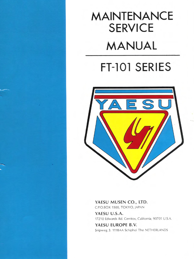 FT-101B-E Service v6 | PDF