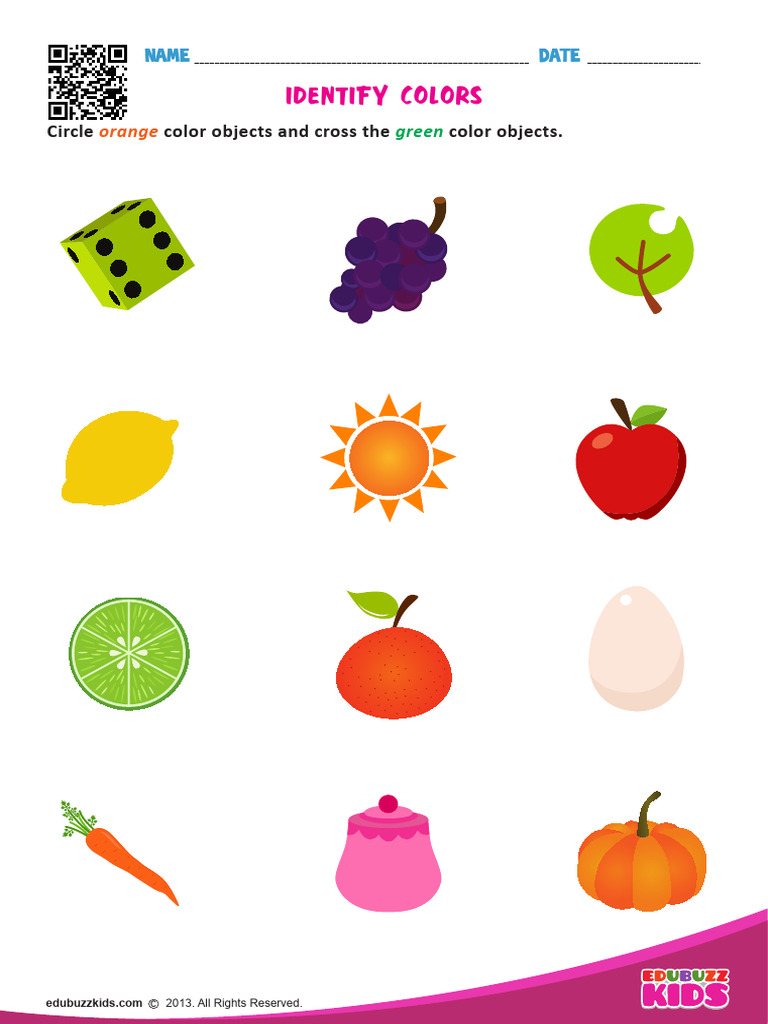 5 Identify Colors | PDF