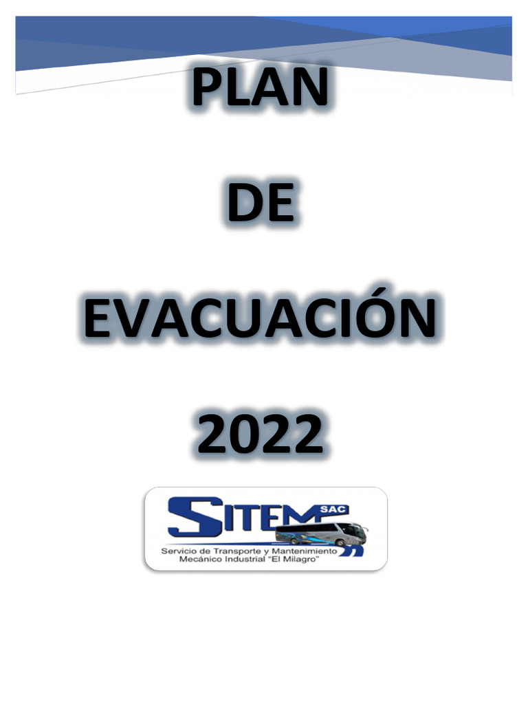 037 Plan de Evacuacion | PDF