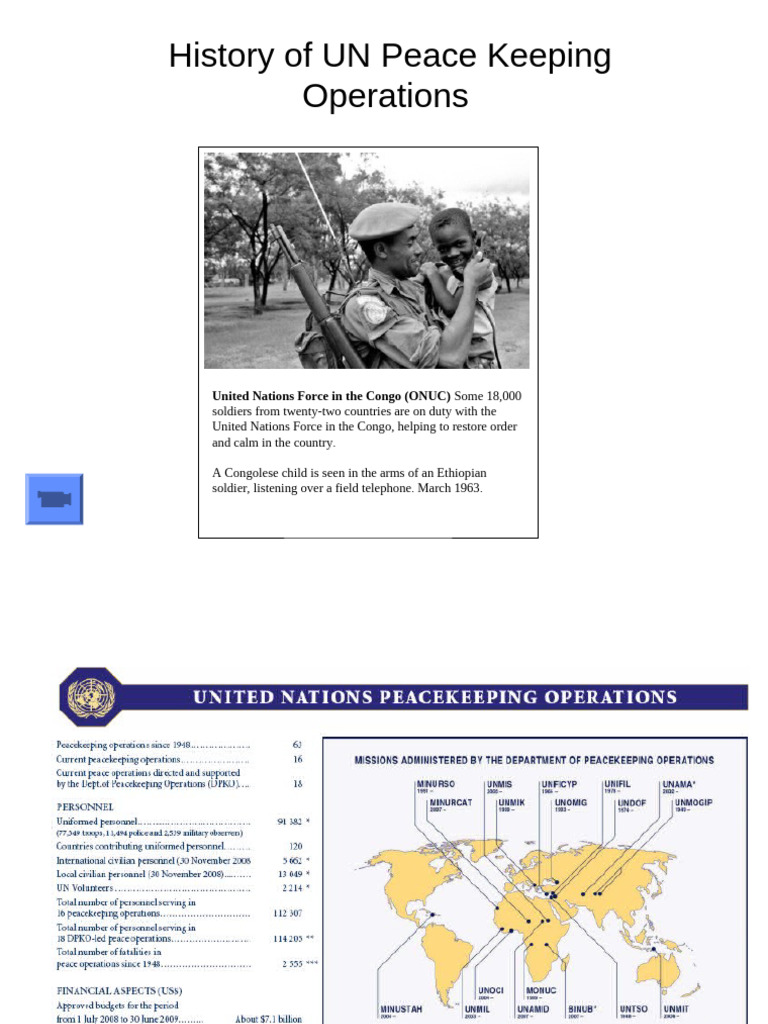 UN Peacekeeping Operations Overview | PDF | Peacekeeping | United Nations