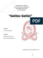 Reporte de Galileo Galilei