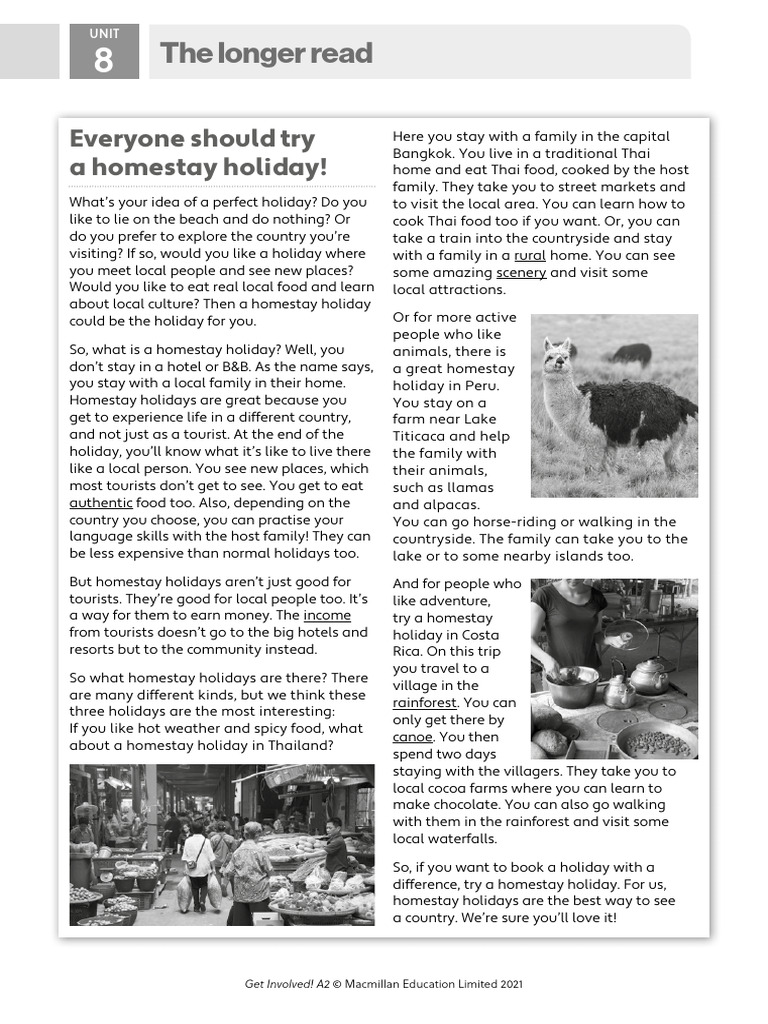 Discover the Benefits of Homestay Holidays | PDF