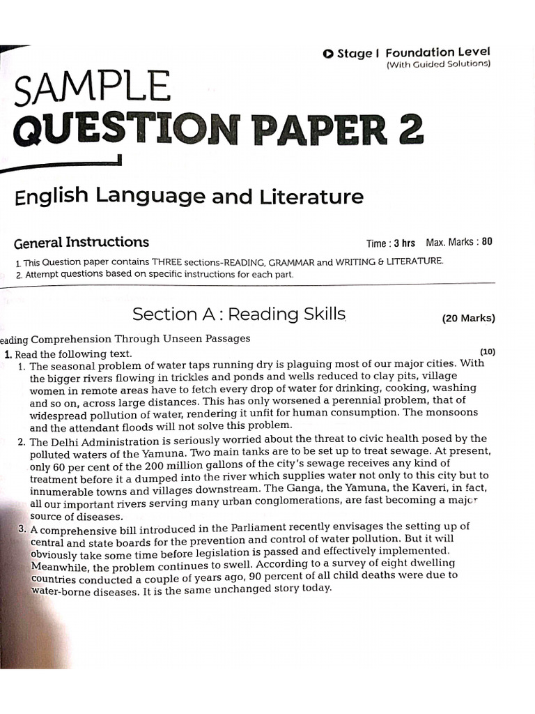 English Paper | PDF