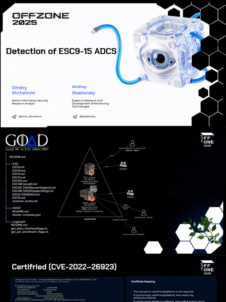 ADCS Certificate Mapping Guide | PDF | Public Key Certificate ...