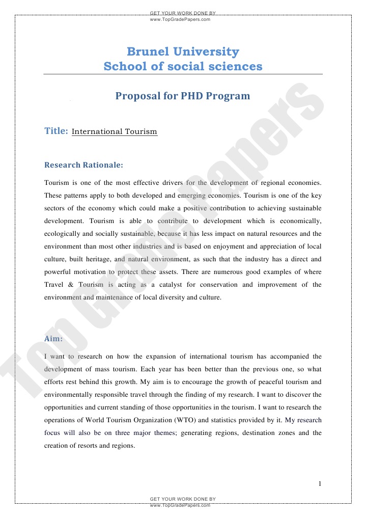 Tourism Dissertation Topics (26 Examples) For Academic Research