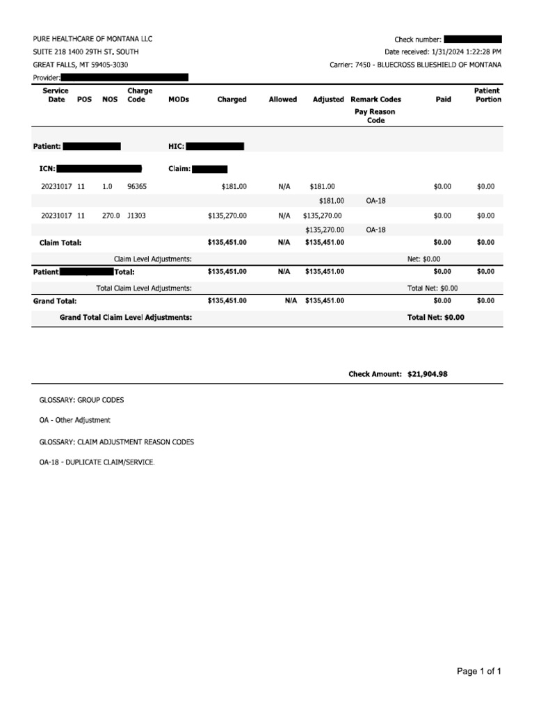 EOB | PDF