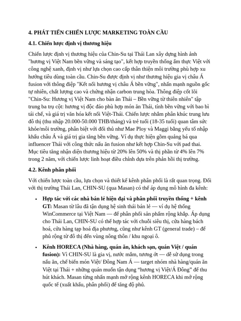 Chiến Lược Marketing | PDF