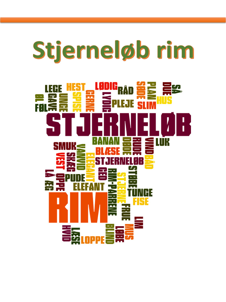 Stjerneløb Med Rim | PDF
