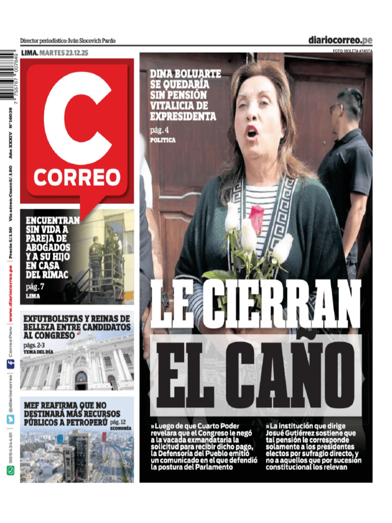 PERU ?? Correo Perú 231225 | PDF