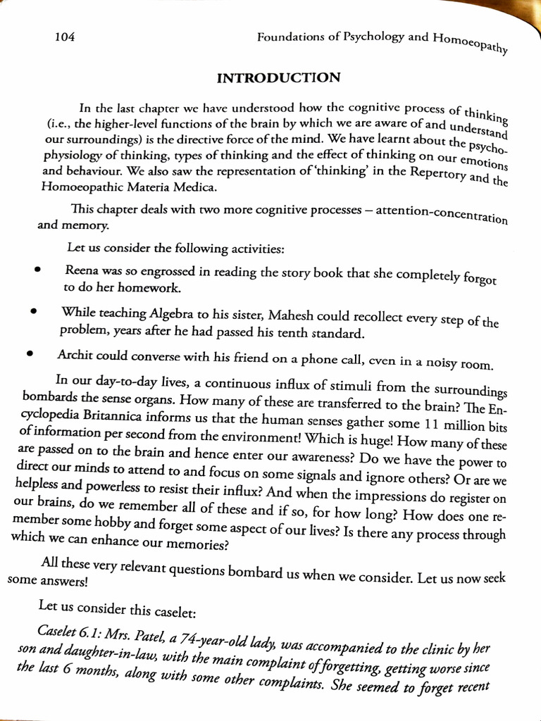 Attention and Memory | PDF