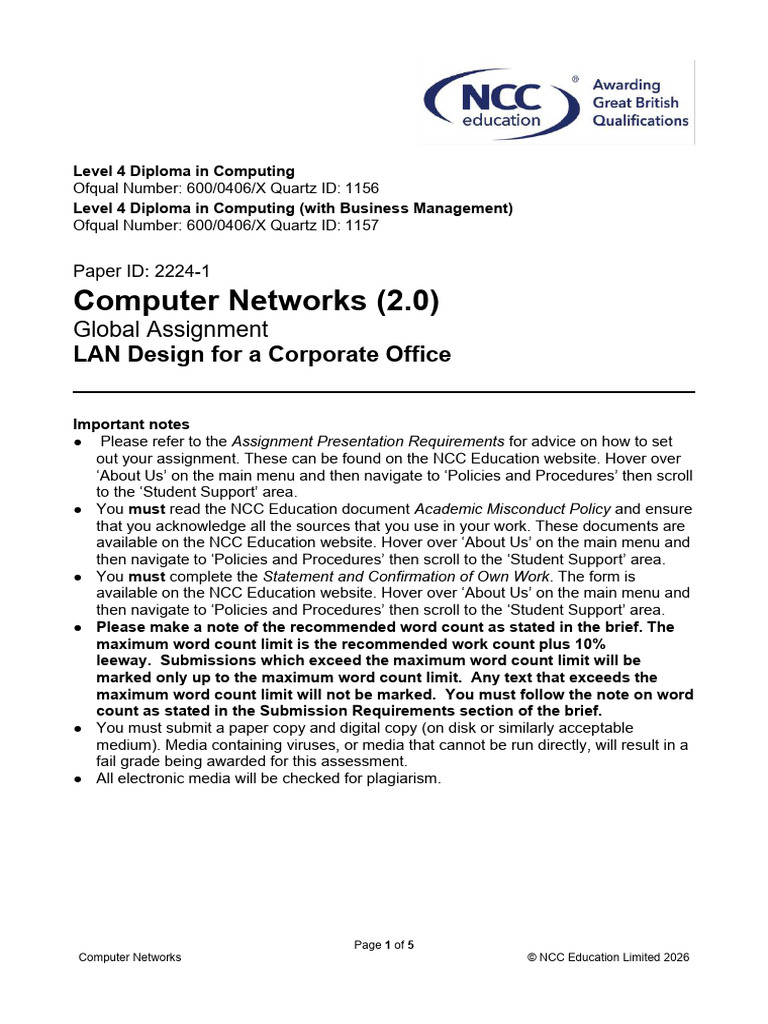 LAN Design for TechSavvy Inc. Office | PDF | Computer Network | Ip Address