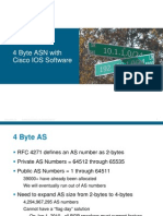 4 Byte ASN With Cisco IOS Software: © 2006 Cisco Systems, Inc. All Rights Reserved. Presentation - ID