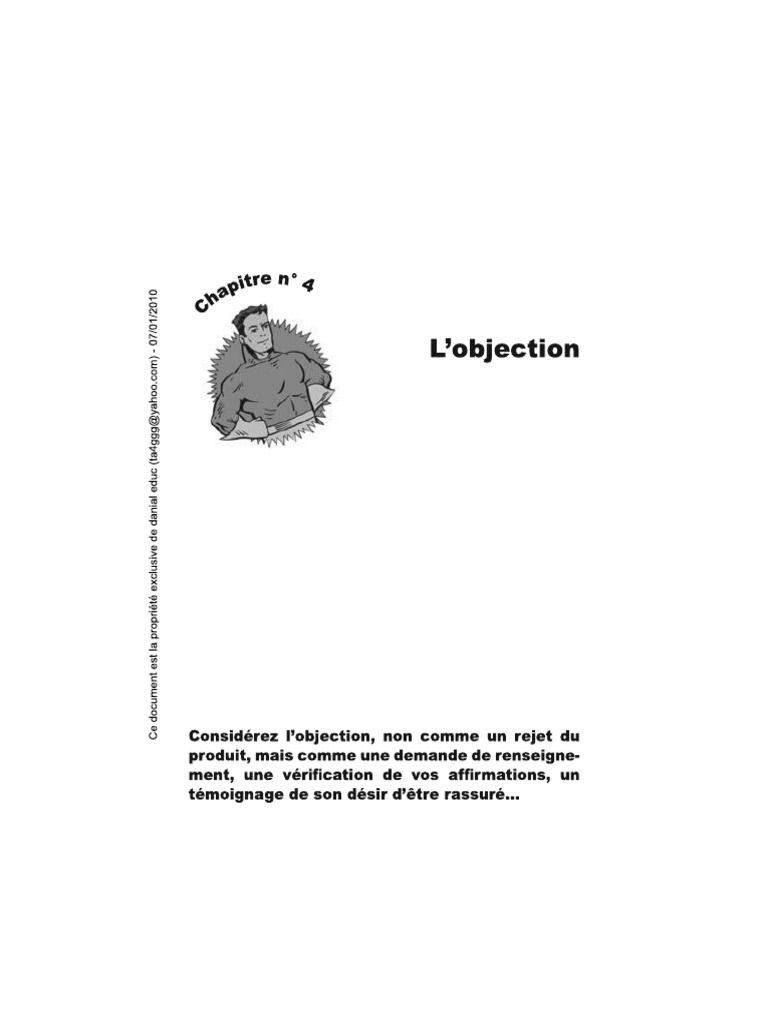 Les Objections | PDF