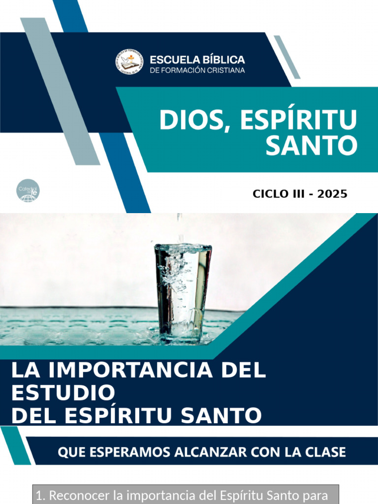 Importancia del Espíritu Santo en la Fe | PDF