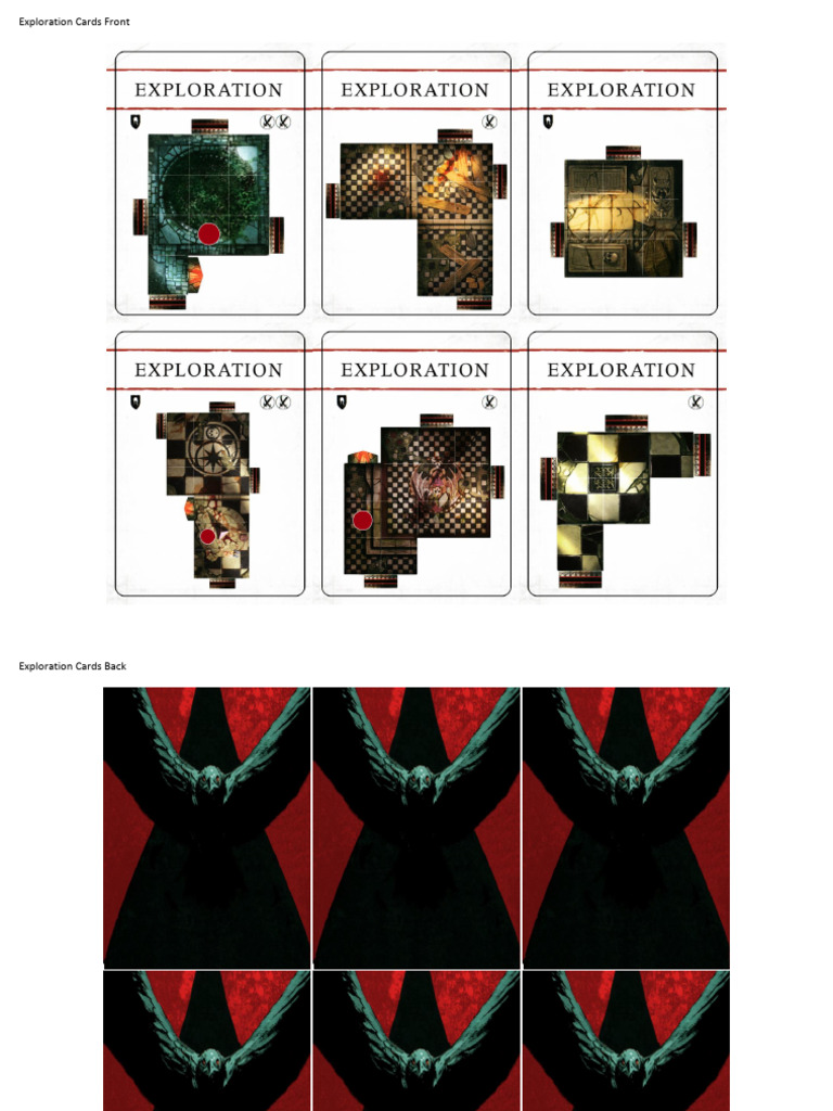 Exploration Cards Design Overview | PDF