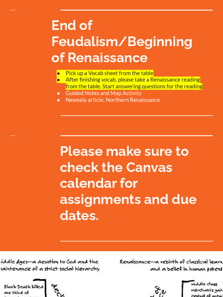 End of Feudalism and Rise of Renaissance | PDF | Renaissance | The Prince