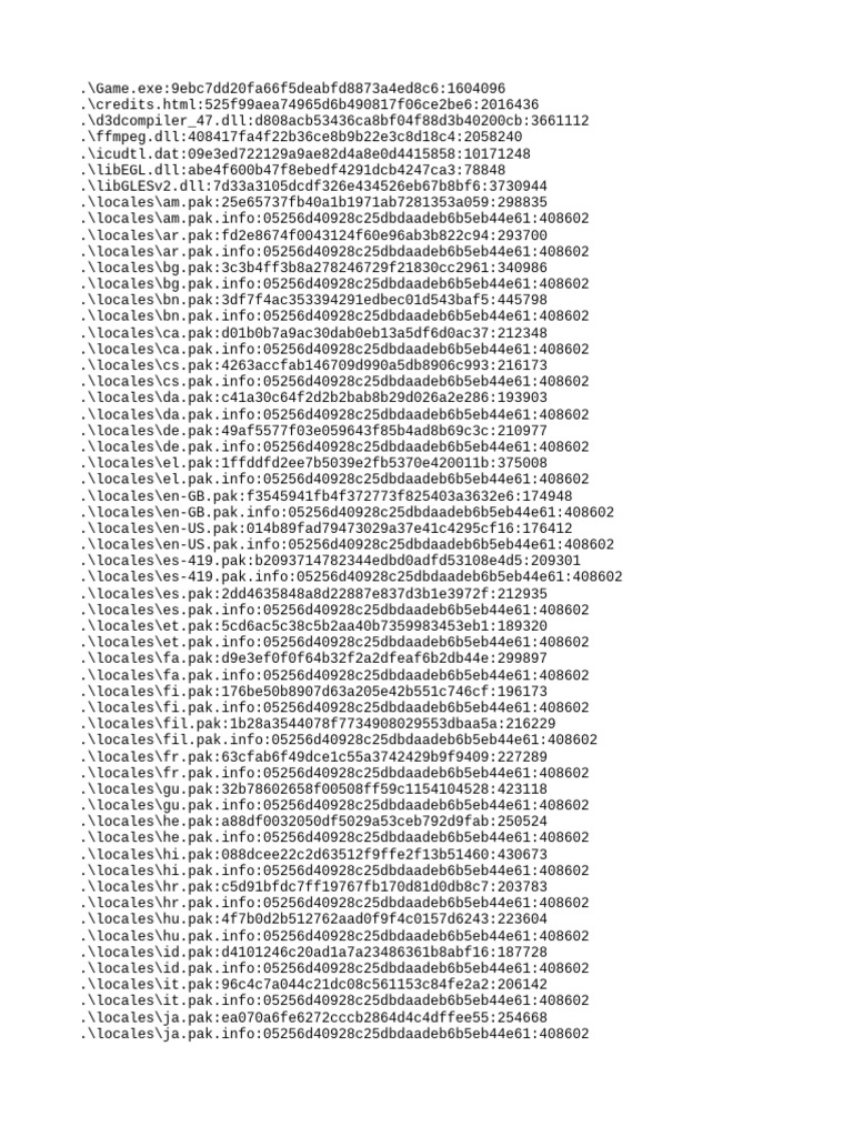 Hashfile | PDF | Microsoft Windows | Computer Libraries