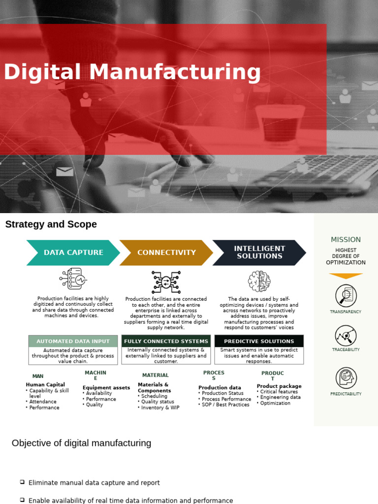 Digital Manufacturing Data Optimization | PDF | Supply Chain | Business