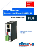 Manual do Conversor Serial Ethernet
