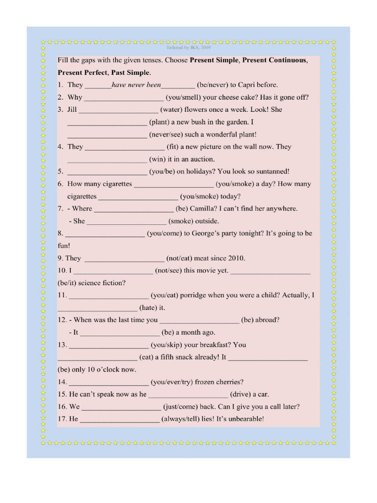 4 Tenses | PDF