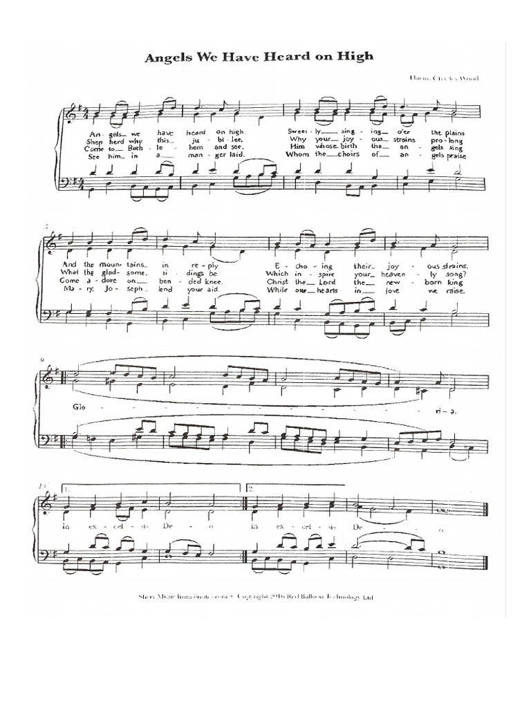 Angels We Have Heard | PDF