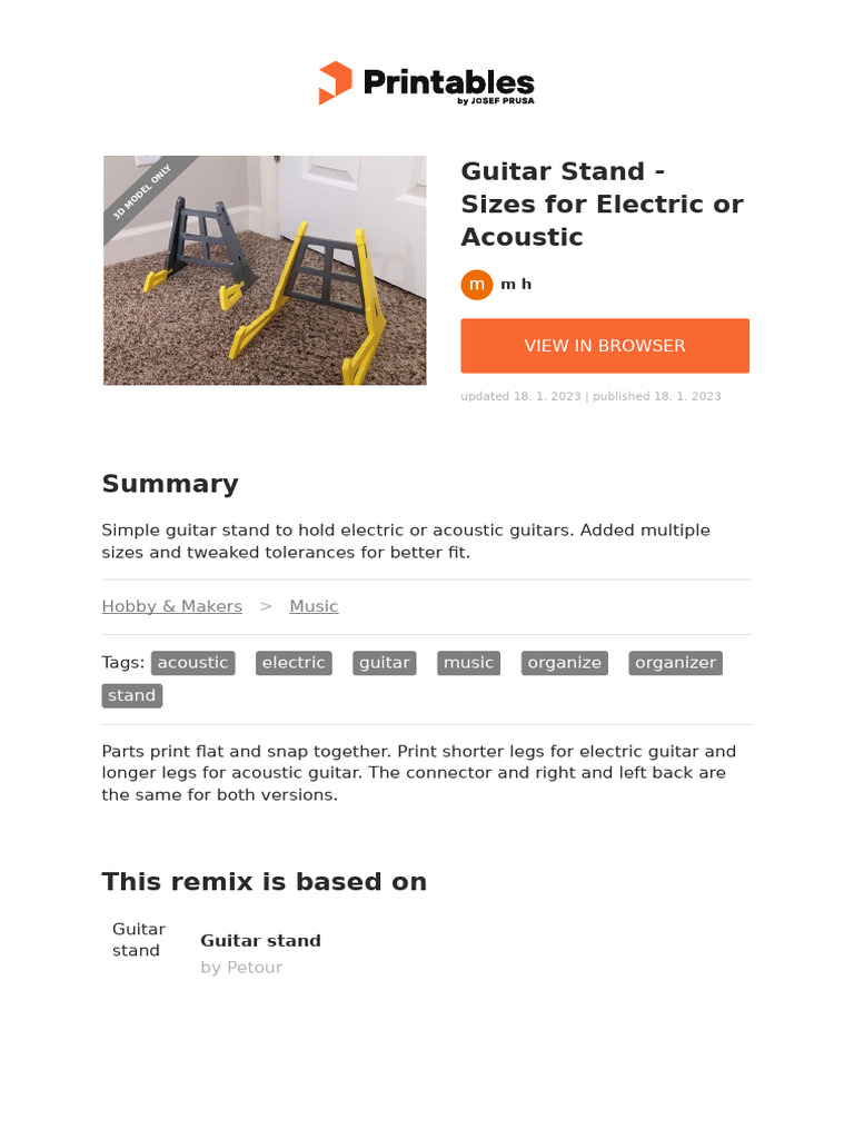 Guitar Stand Sizes For Electric or Acoustic 7710d7b6 0765 40bb 87c5 ...