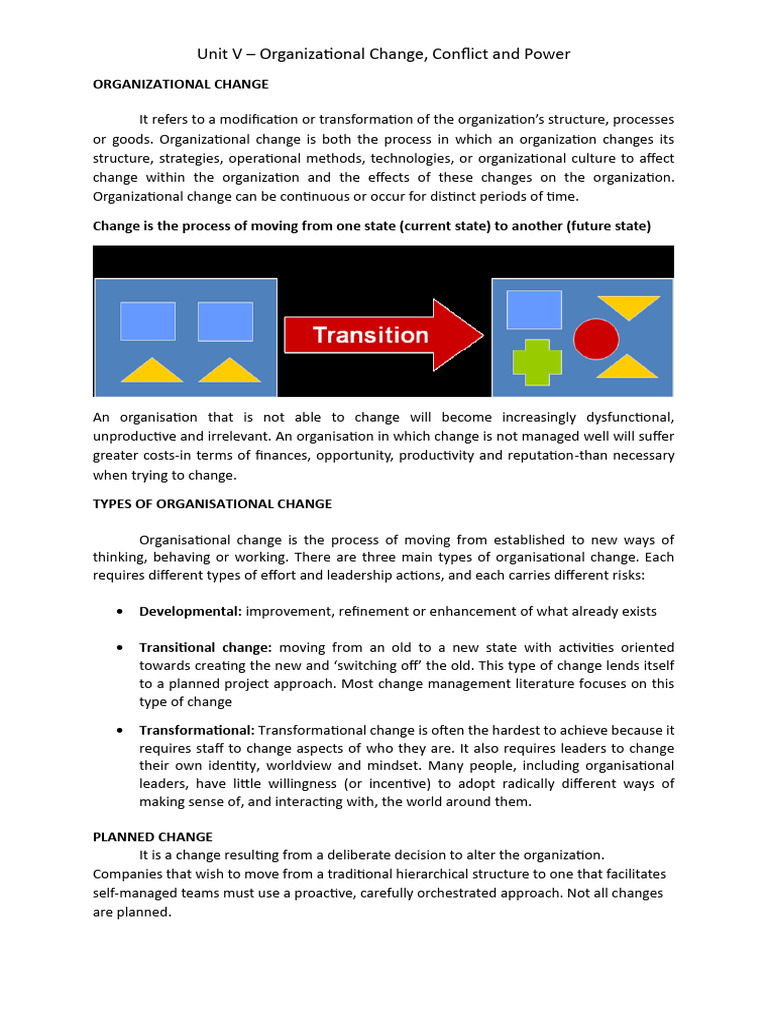 Understanding Organizational Change Dynamics | PDF | Organizational ...
