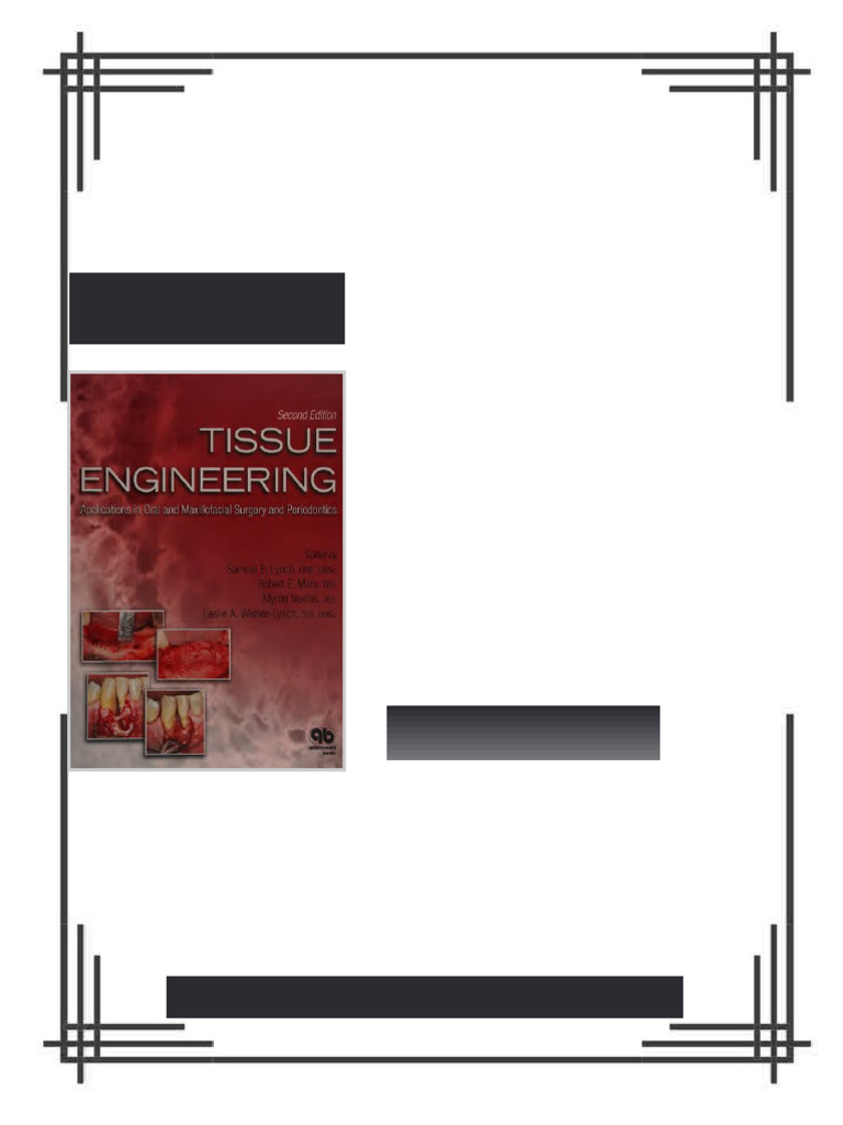 Tissue Engineering Applications in Oral and Maxillofacial Surgery and ...