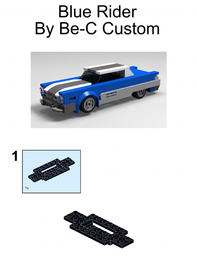 MOC-40023 Beccustom Blue Rider | PDF