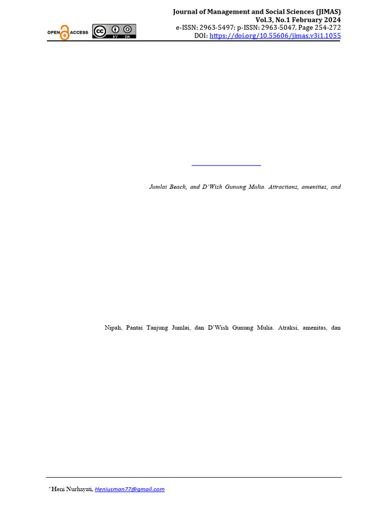 JIMAS Vol 3 No 1 Februari 2024 Hal 254-272 | PDF