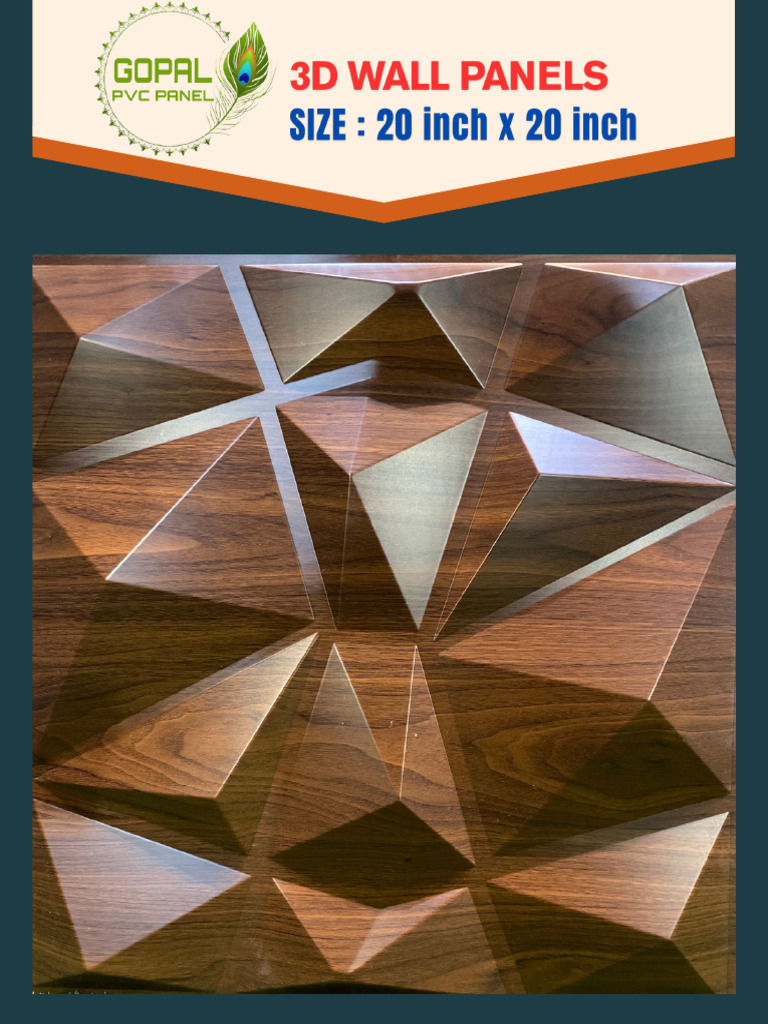 3d PVC Panels PDF | PDF