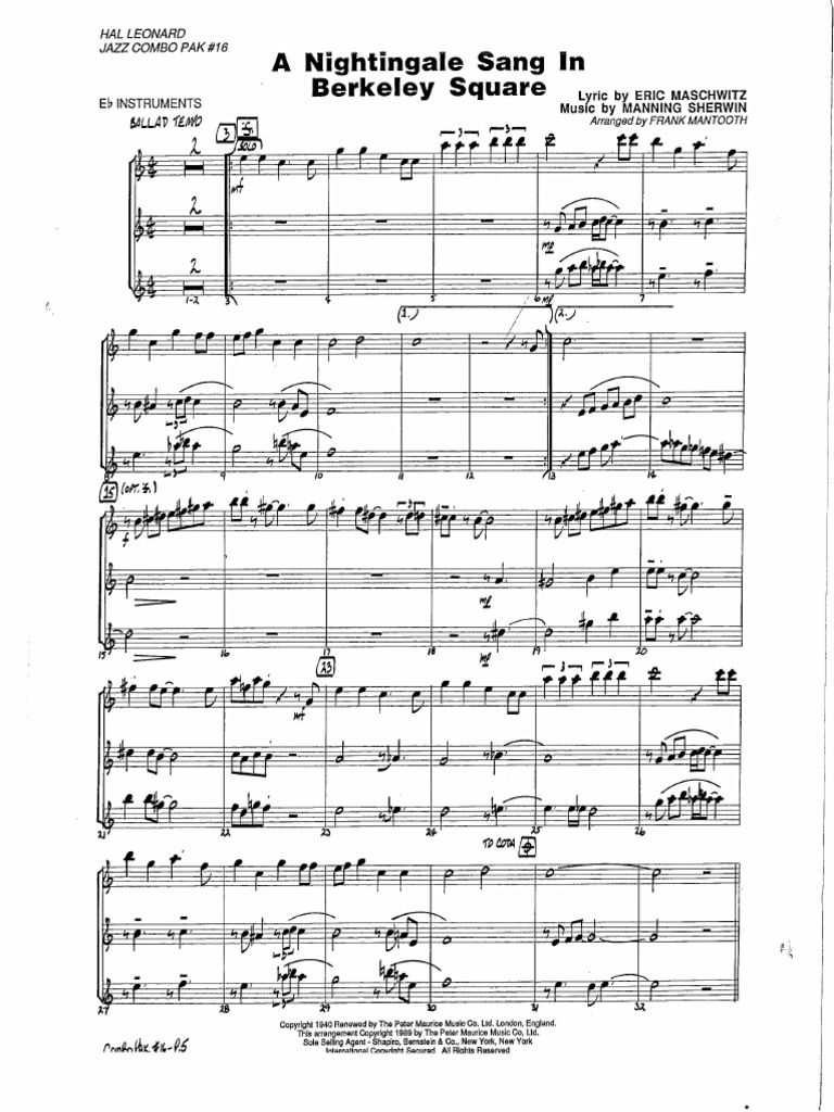 Open Jazz Combo Pak #16 9 | PDF